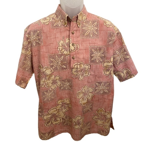 Cooke STREET HONOLULU Aloha Hawaiian Shirt Men M Medium - Picture 1 of 6